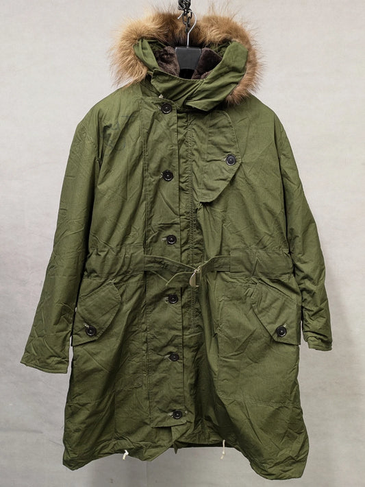 British Army 1951 Pattern Green Ventile Parka Jacket Coat - Size 8