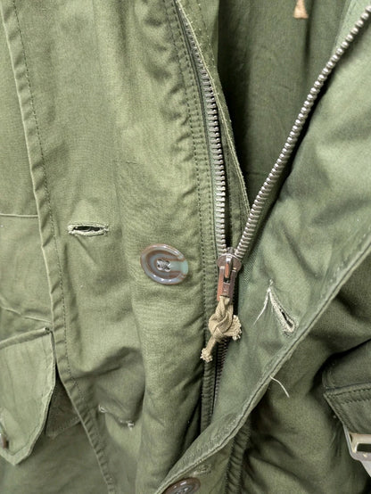 British Army 1951 Pattern Green Ventile Parka Jacket Coat Sealed Pattern - Size 8