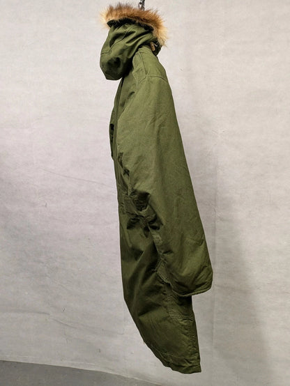 British Army 1951 Pattern Green Ventile Parka Jacket Coat Sealed Pattern - Size 7