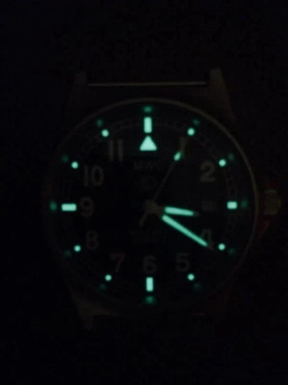 MWC G10LM 50M Date Window 2025 Military Watch Army Green Strap