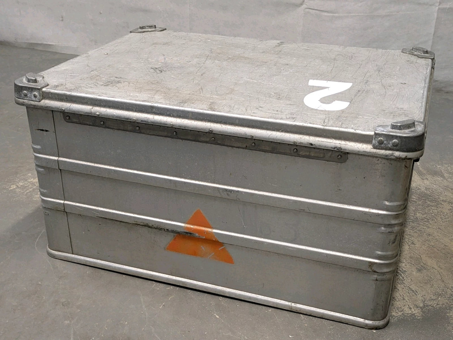 Zarges Aluminium Lockable Transport Equipment Flight Storage Case Box