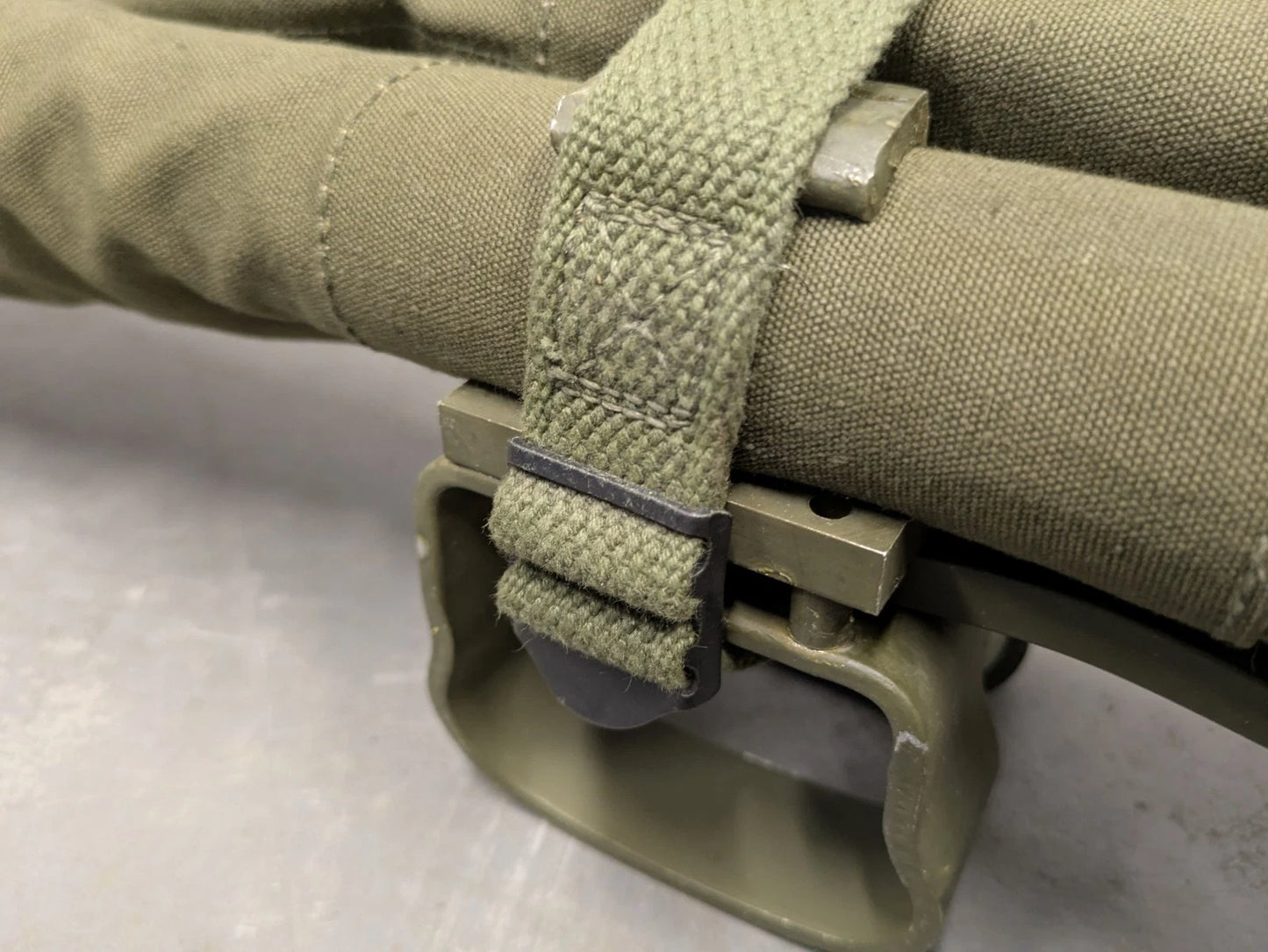 US Army Heavy Duty Folding Wooden Stretcher