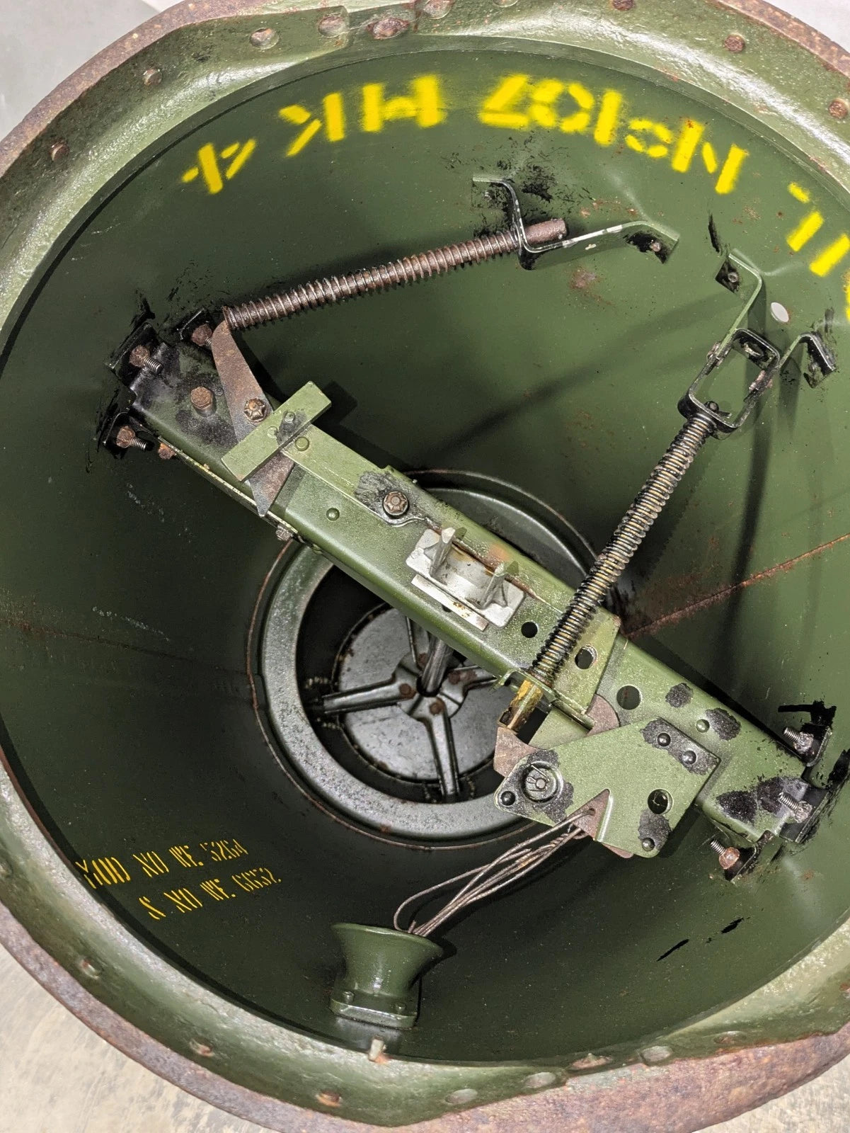 RAF Bomb Tail Fin No. 107 MK4 1000lb Medium Capacity - Dated 1965