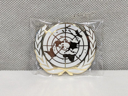 United Nations UN Cap Badge