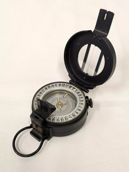 Francis Barker M-73 Prismatic Marching Compass (Degrees)