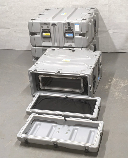 Hardigg 19" 3U Double End Shock Rack Mount Case Box