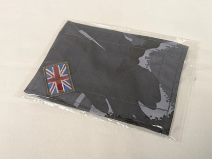 British Army OPFOR Blue DPM Camo VeIcro Blanking Patch Union Jack Badge