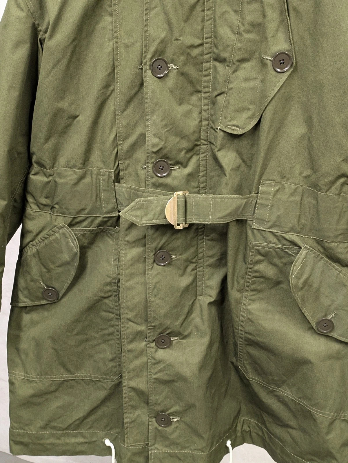 British Army 1951 Pattern Green Ventile Parka Jacket Coat - Size 4