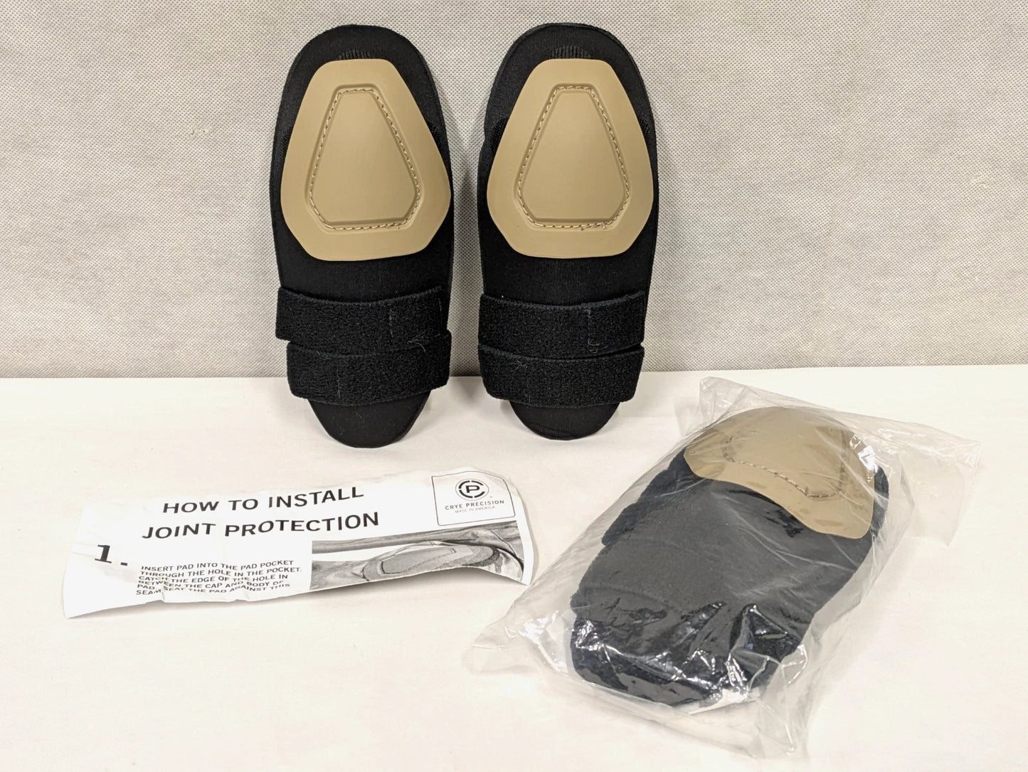 Crye Precision Combat Elbow Pads - Khaki Tan
