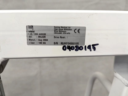 Oxford Major 190 Mobile Manual Patient Hoist - 190kg