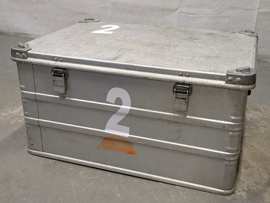 Zarges Aluminium Lockable Transport Equipment Flight Storage Case Box