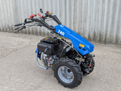 BCS 740 Powersafe Two Wheel Tractor Yanmar LN100 Diesel Electric-Start