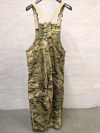 British Army MTP MVP Salopettes Waterproof Bib & Brace Over Trousers