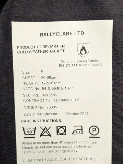 Ballyclare MK4 Cold Weather Goretex Aircrew FR Flight Jacket