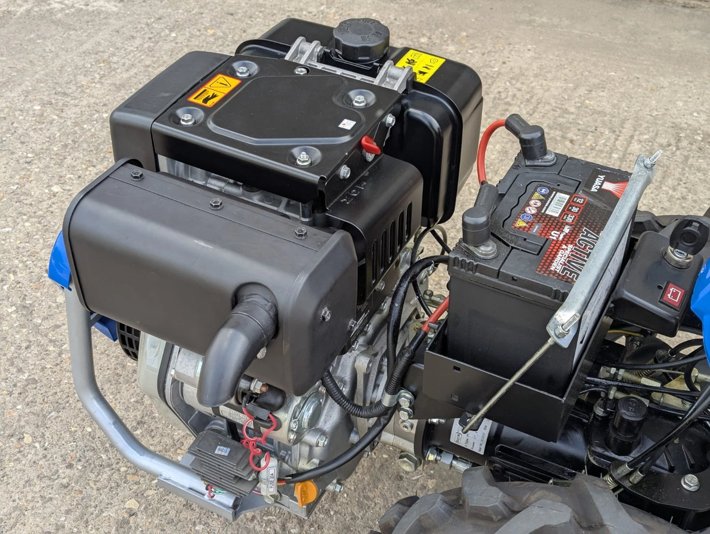 BCS 740 Powersafe Two Wheel Tractor Yanmar LN100 Diesel Electric-Start