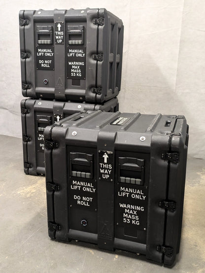 Amazon CP Cases 19" 12U Double End Rack Mount Case Box