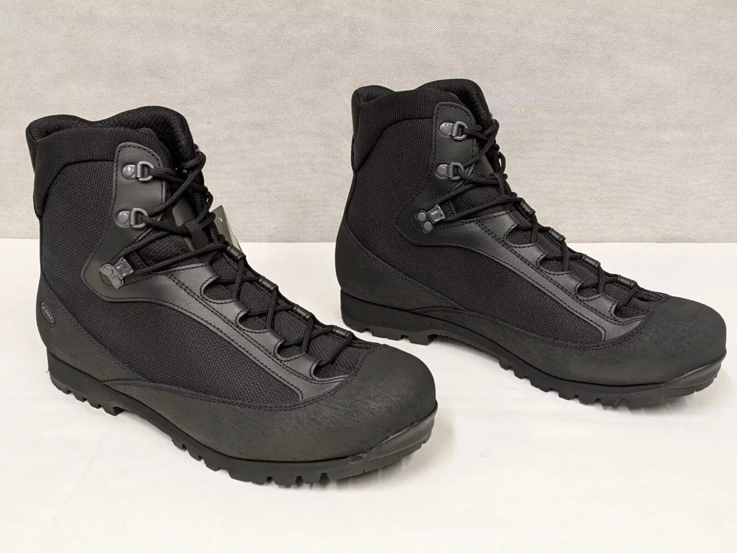 AKU Pilgrim Black Suede Leather High Liability Combat Boots