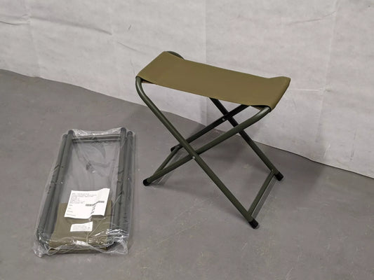 British Army Folding Canvas Stool