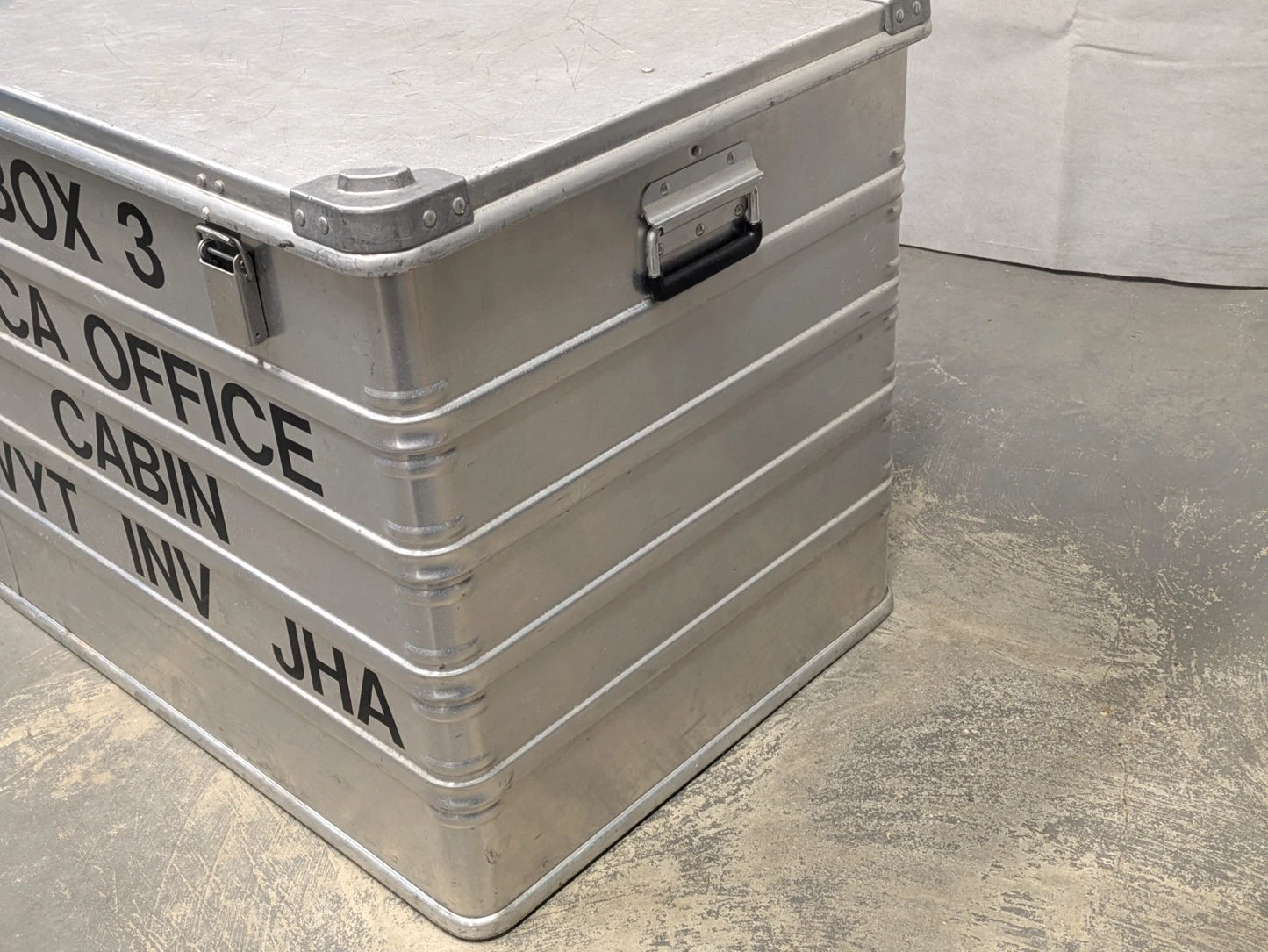 Zarges Aluminium Lockable Transport Equipment Flight Storage Case Box
