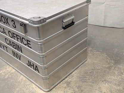 Zarges Aluminium Lockable Transport Equipment Flight Storage Case Box