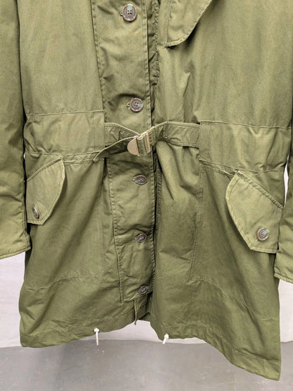 British Army 1951 Pattern Green Ventile Parka Jacket Coat Sealed Pattern - Size 8