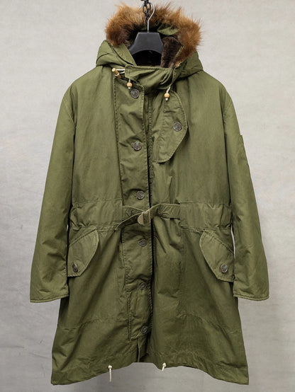British Army 1951 Pattern Green Ventile Parka Jacket Coat Sealed Pattern - Size 8