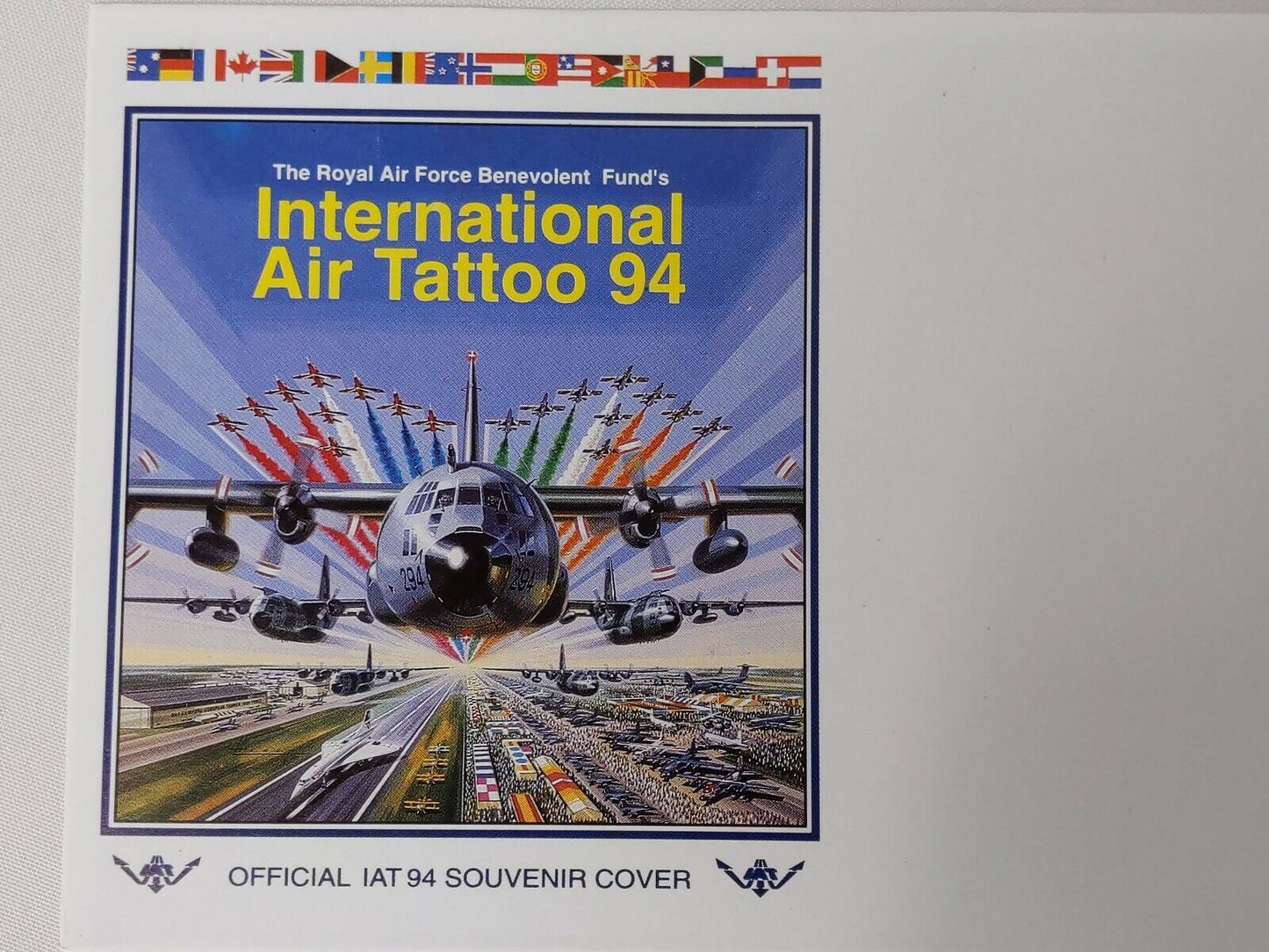 Royal Air Force RAF International Air Tattoo 1994 First Day Cover C130 Hercules