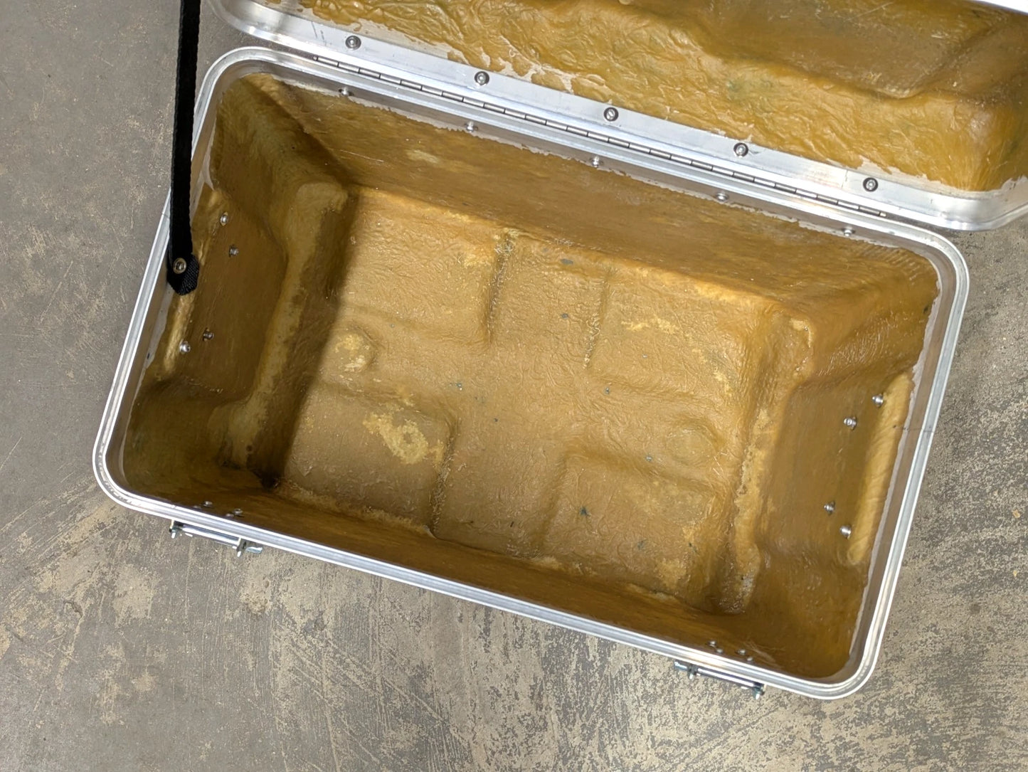 British Army Lockable Equipment Transport Tool Box Storage Case