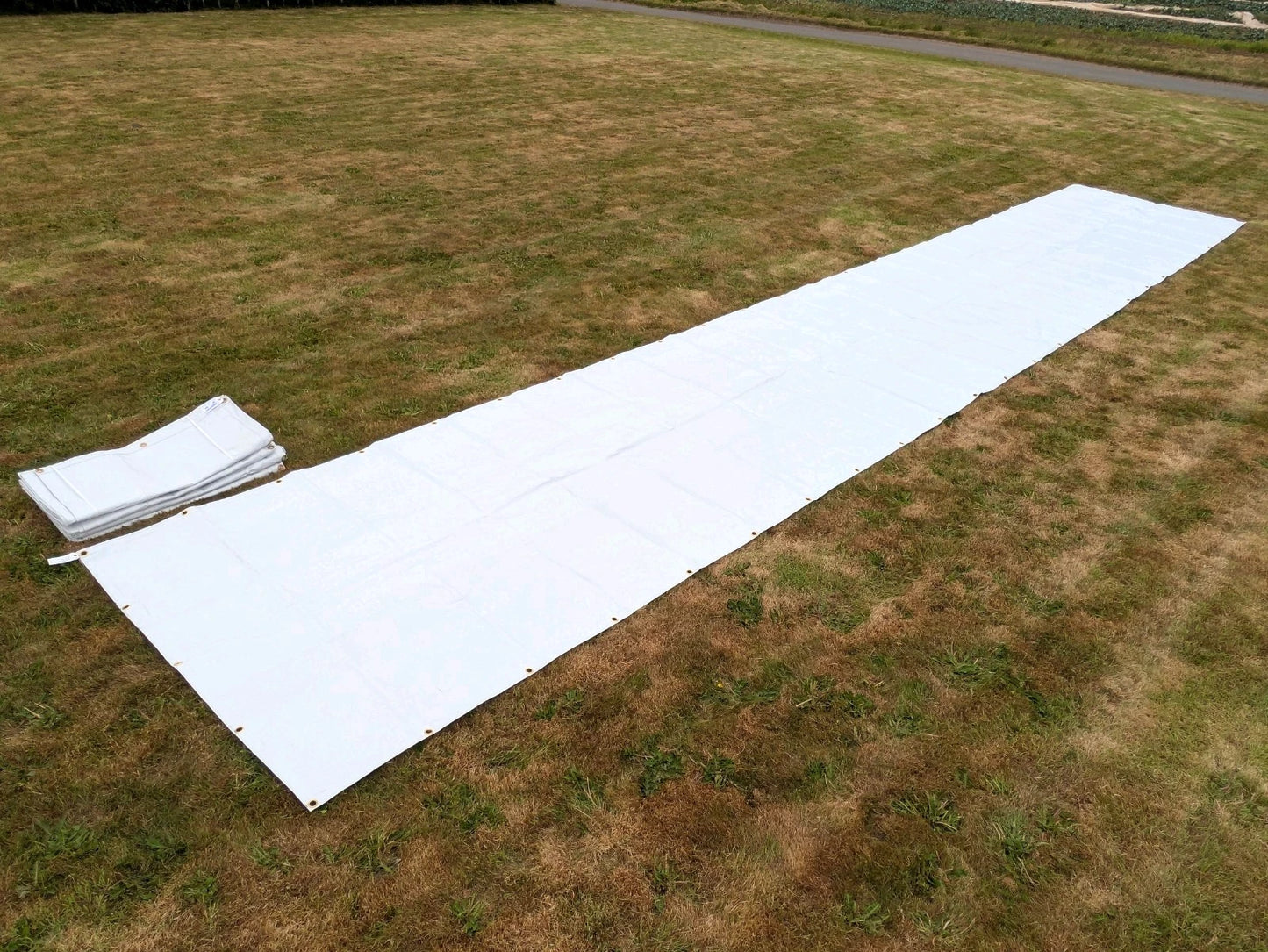 Thermal Arctic Camouflage Tarpaulin Sheet 12m x 2m
