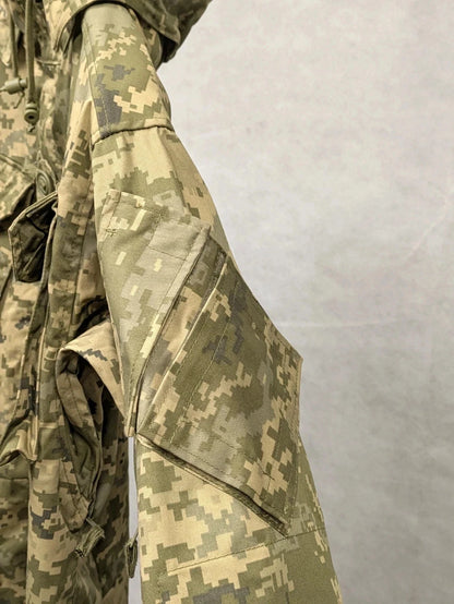 OP INTERFLEX MM-14 Digital Pixel Camo Windproof Combat Smock Jacket - NEW