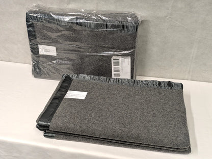 British Army Wool Thick Woolen Blanket 2.2m x 1.8m - NEW