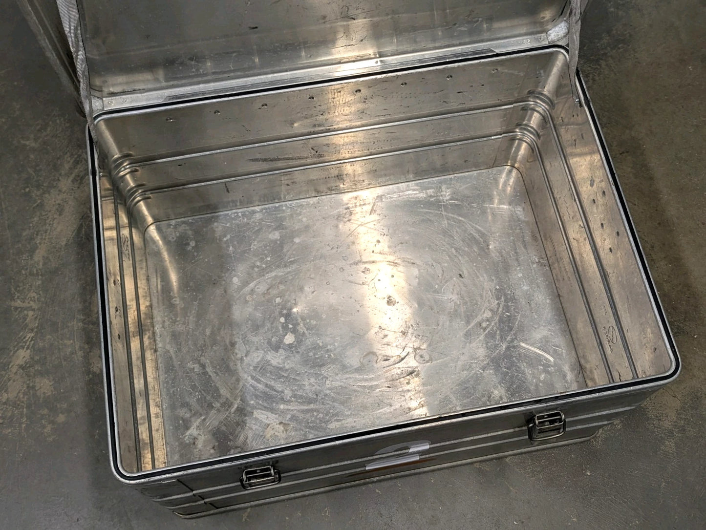 Zarges Aluminium Lockable Transport Equipment Flight Storage Case Box
