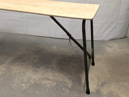 British Army Lightweight Wooden Folding Field Table