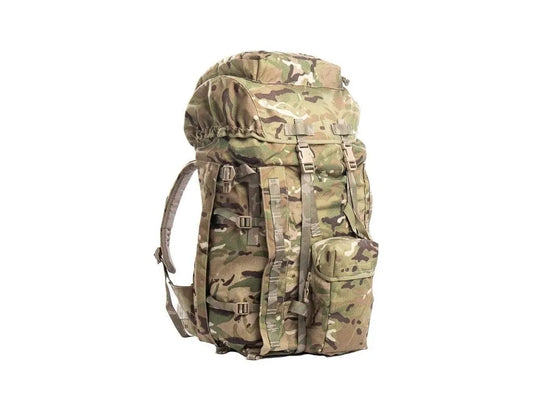 British Army MTP Camo Short Back 100L Bergen Rucksack