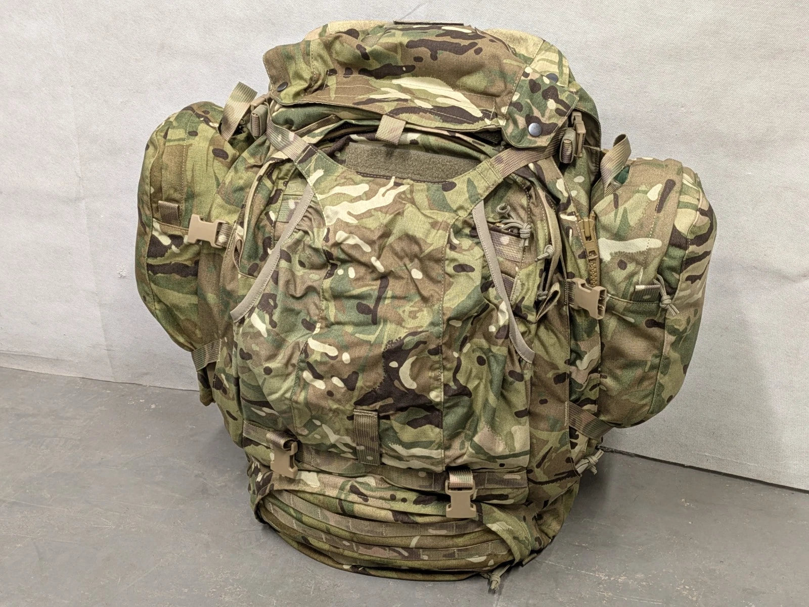 British Army MTP Camo Virtus 100L Bergen Rucksack Backpack | Healys ...