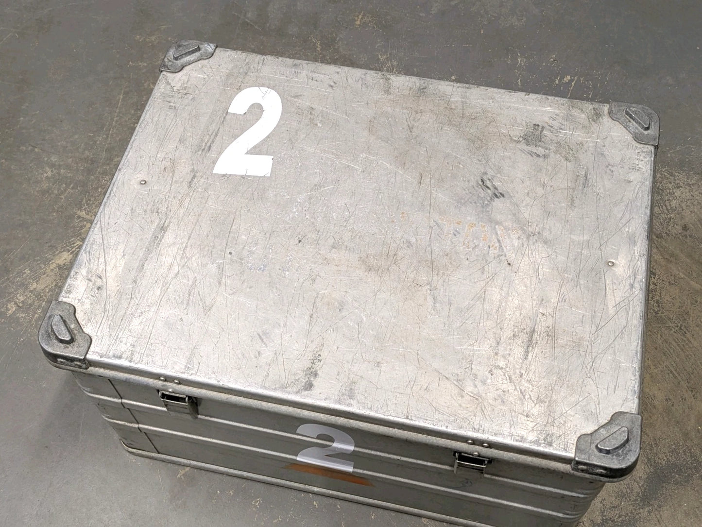 Zarges Aluminium Lockable Transport Equipment Flight Storage Case Box