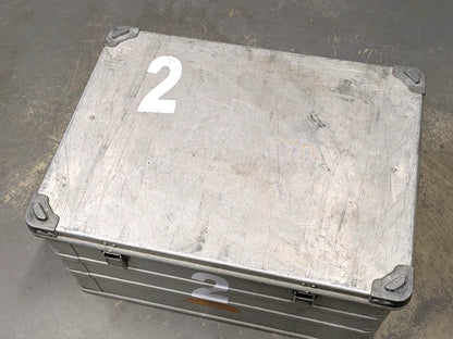 Zarges Aluminium Lockable Transport Equipment Flight Storage Case Box