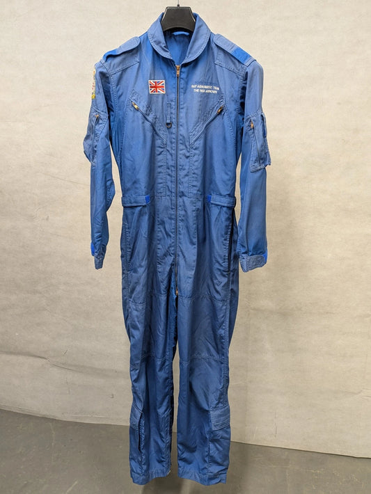 RAF Red Arrows Aerobatic Team Fire Resistant Aircrew Coveralls Blue
