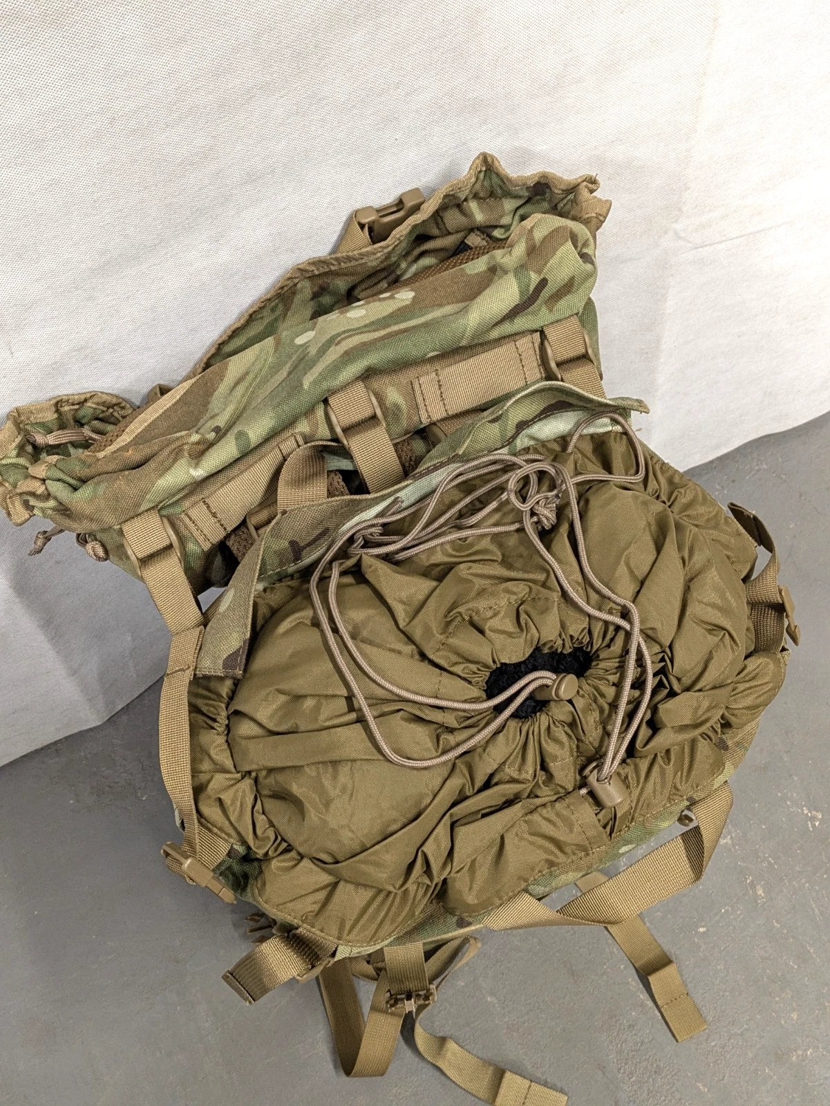 British Army MTP Camo Infantry Daysack 45L Bergen Rucksack