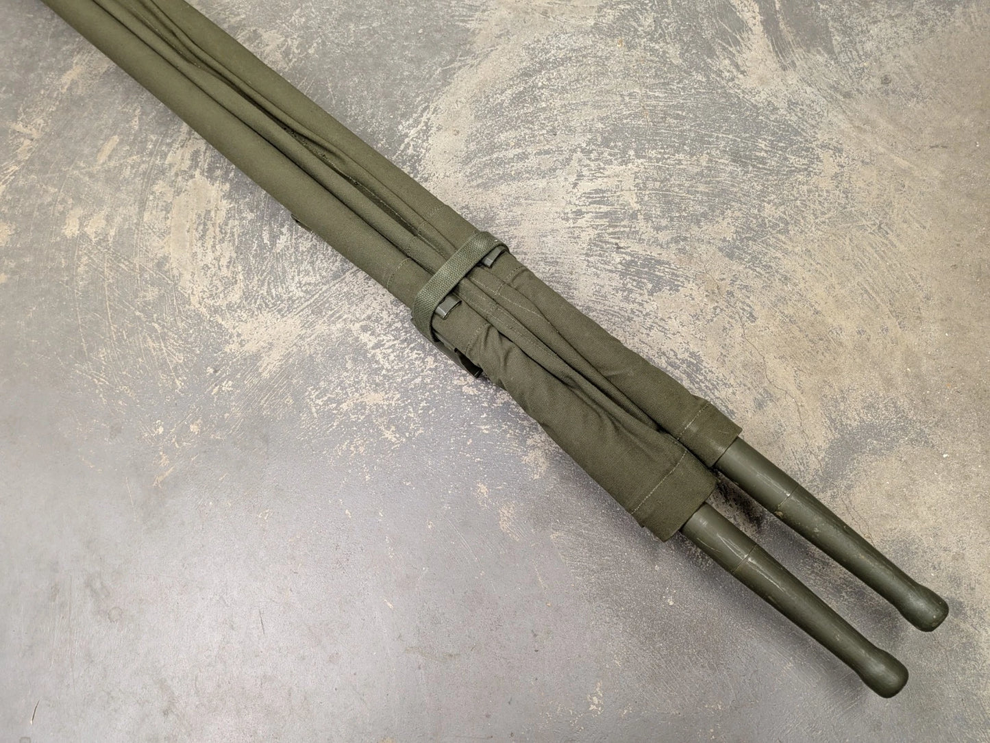 US Army Heavy Duty Folding Wooden Stretcher