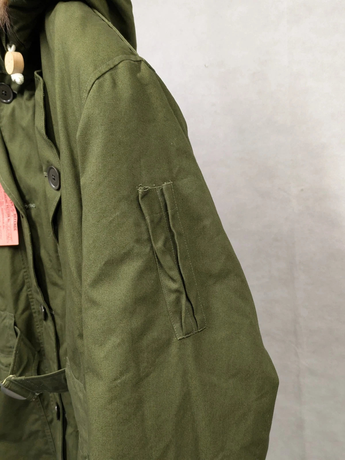 British Army 1951 Pattern Green Ventile Parka Jacket Coat Sealed Pattern - Size 7
