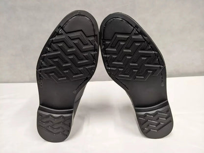 Royal Navy Black Leather Dress Uniform Parade Shoes