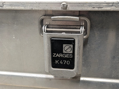 Zarges 40566 K470 Aluminium Lockable Transport Equipment Flight Storage Case Box