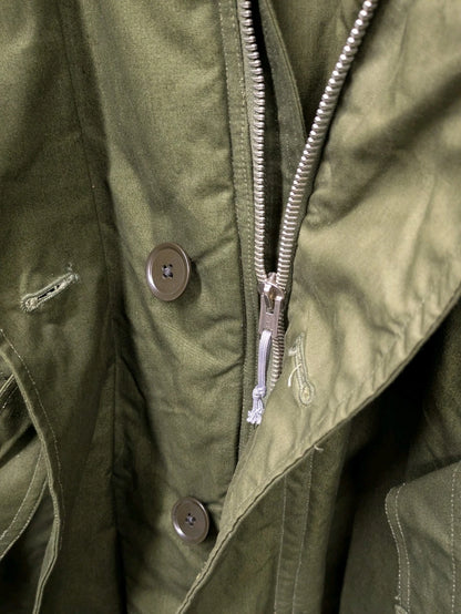 British Army 1951 Pattern Green Ventile Parka Jacket Coat Sealed Pattern - Size 7