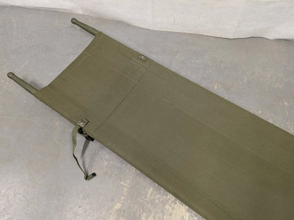 US Army Heavy Duty Folding Wooden Stretcher