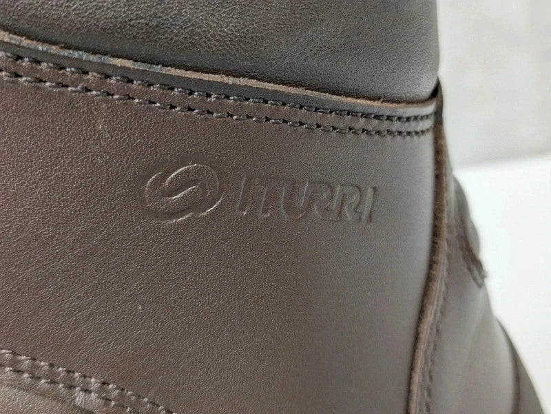 Iturri Brown Leather Goretex Cold Wet Weather Combat Boots