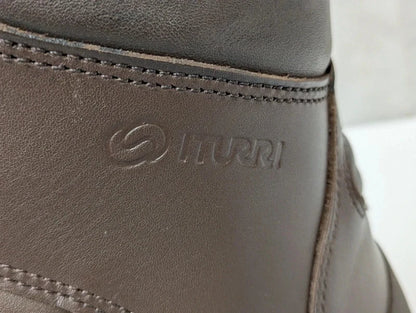 Iturri Brown Leather Goretex Cold Wet Weather Combat Boots