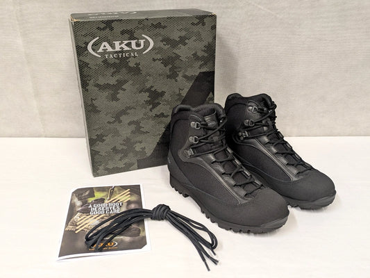 AKU Pilgrim Black Suede Leather High Liability Combat Boots