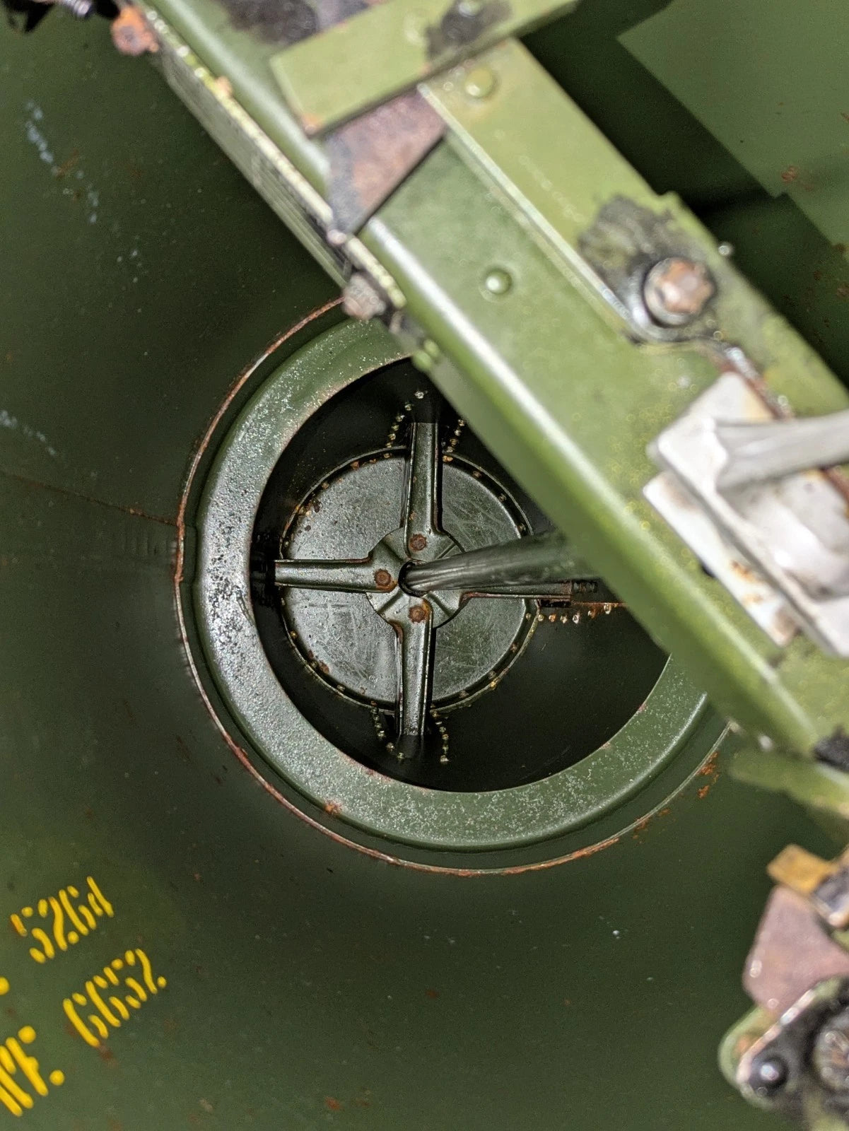 RAF Bomb Tail Fin No. 107 MK4 1000lb Medium Capacity - Dated 1965