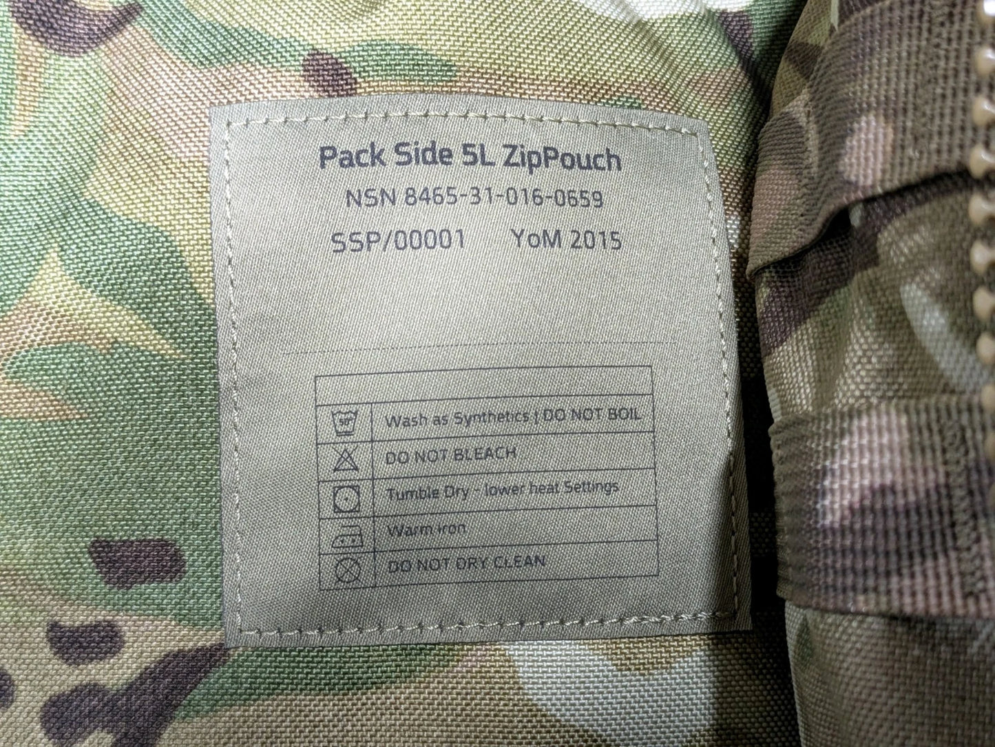 British Army MTP Camo Virtus 100L Bergen Rucksack with Side Pockets